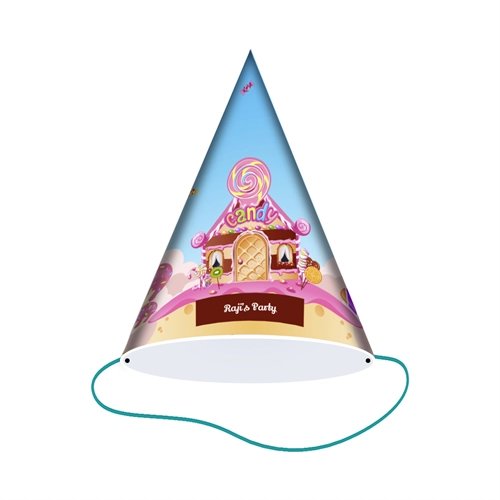 Party Supplies Birthday Hat | Candyland Theme
